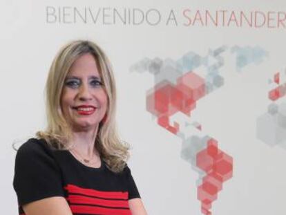 Lola Solana, gestora del fondo Santander Small Caps Espa&ntilde;a. 