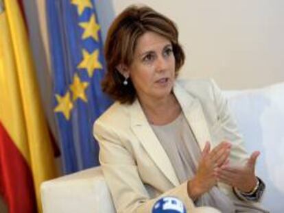 La presidenta del Gobierno de Navarra (España), Yolanda Barcina. EFE/Archivo