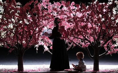 Un momento del ensayo de &#039;Madama Butterfly&#039; en la Scala de Mil&aacute;n bajo la direcci&oacute;n de Riccardo Chailly.