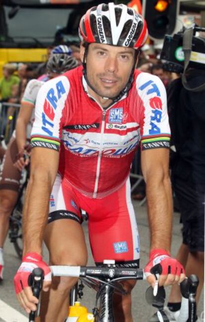 El ciclista español Óscar Freire