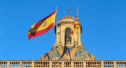 Imagen del Palau de la Generalitat. 