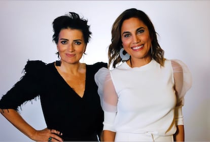 Las actrices y humoristas Silvia Abril y Toni Acosta.