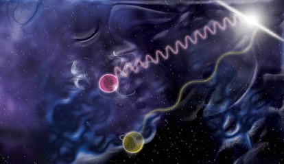 El experimento para buscar la versión lumínica de la materia oscura.