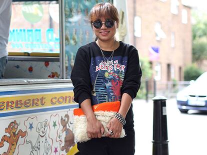 El estilo informal de una diseñadora de joyas