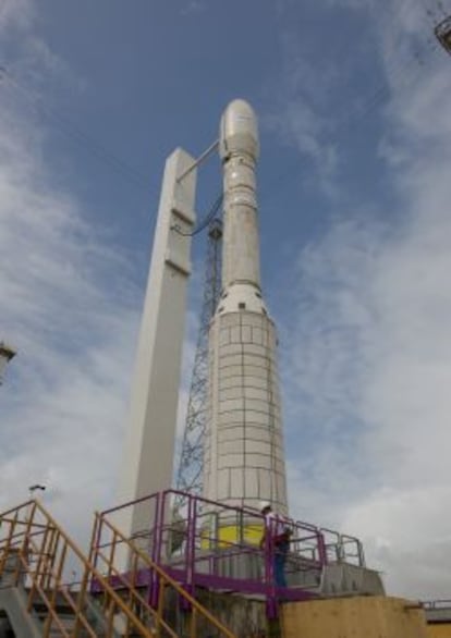 Lanzador de satélites Vega (Guyana Francesa). 