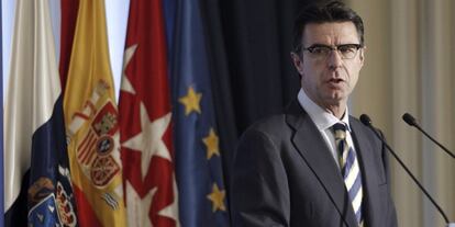 El ministro de Industria, José Manuel Soria, este martes.