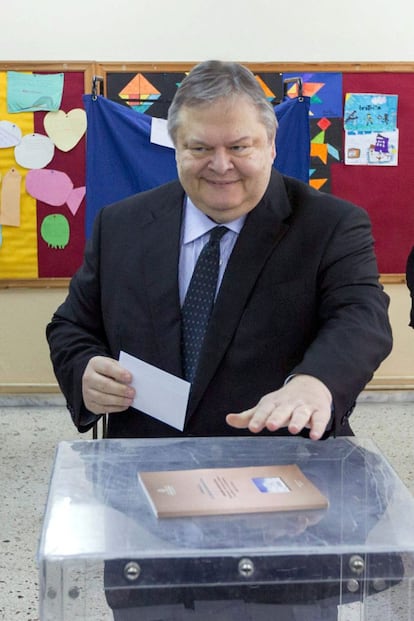 Evangelos Venizelos, líder del histórico PASOK.