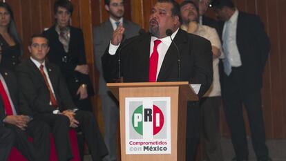 Cuauhtémoc Gutiérrez de la Torre exlíder del PRI en el Distrito Federal en diciembre del 2012.