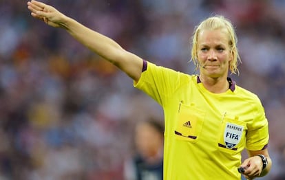 Bibiana Steinhaus, en los Juegos de Londres 2012.