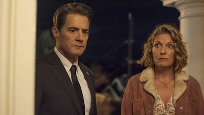 El agente Cooper y Laura Palmer a punto de descifrar todos los misterios de 'Twin Peaks'. O no...