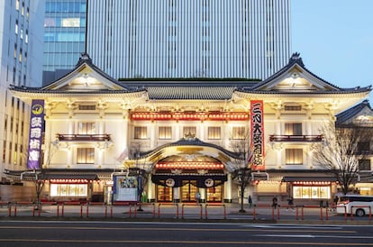 El teatro Kabuki-za, en el barrio de Ginza, en Tokio (Japón). Christian Kober (awl)
