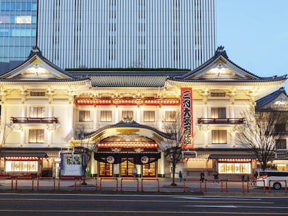 El teatro Kabuki-za, en el barrio de Ginza, en Tokio (Japón). Christian Kober (awl)