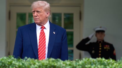 Donald Trump, en la Casa Blanca.
