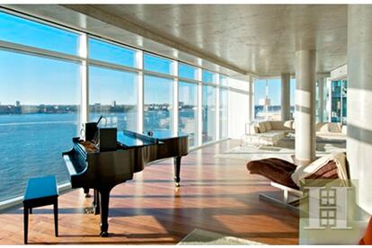 Nicole Kidman acaba de vender este apartamento con vistas al río Hudson.