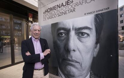 Mario Vargas Llosa, el martes en la isla de La Palma.