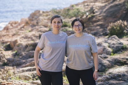 Sonia Hurtado (izquierda) y María Cerdeño (derecha), de la startup Poseidona