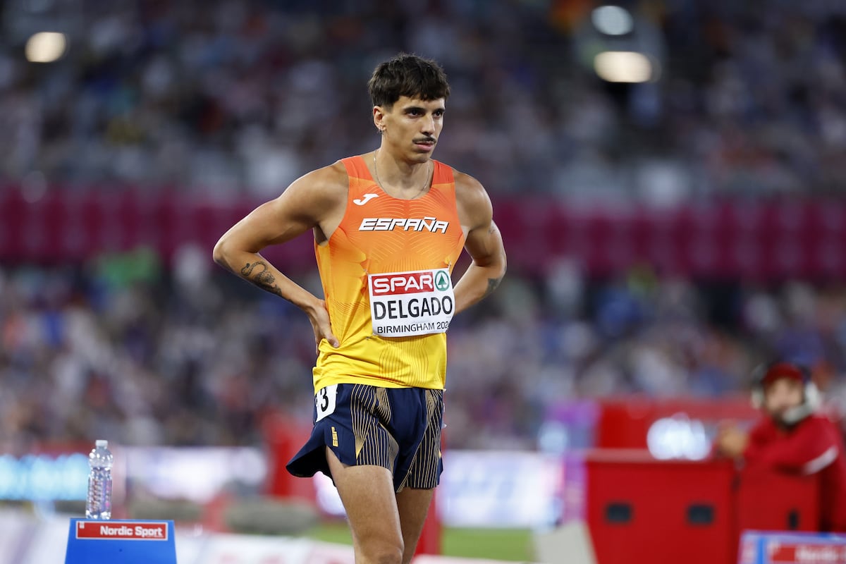 Delgado siente que deja escapar una medalla en los 400m valla