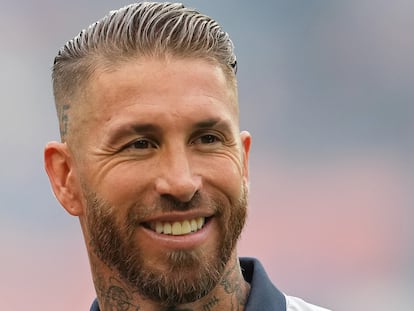 Sergio Ramos en un partido del CF Monterrey, el 31 de julio de 2025 en Cincinati, Ohio.