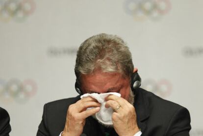 Lula da Silva, al ganar los Juegos Olímpicos para Río.