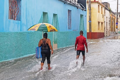 Inundacion en Santiago de Cuba