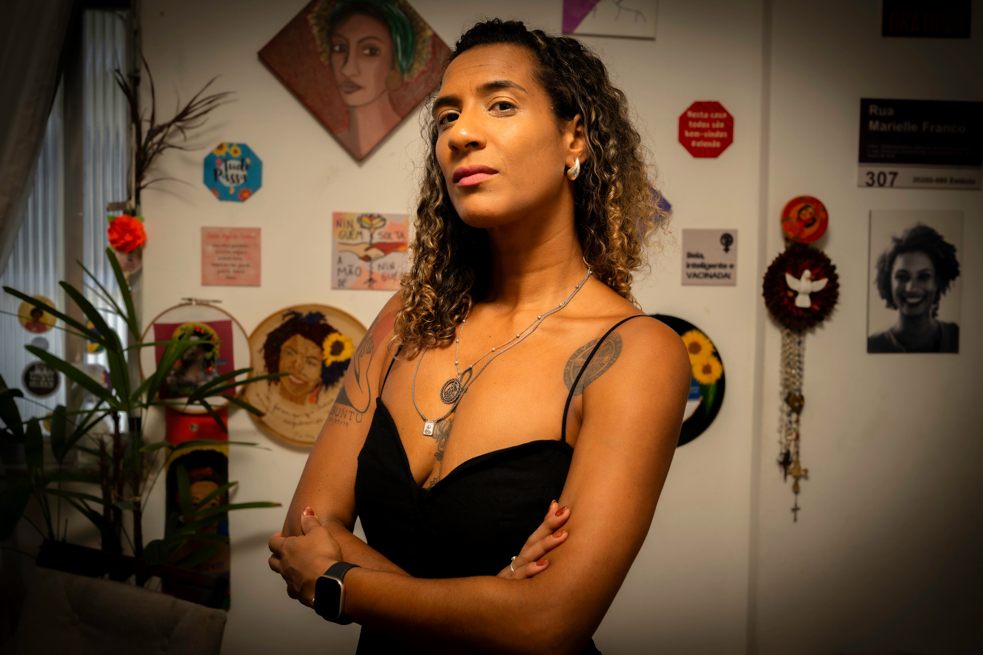 La ministra de Igualdad Racial, Anielle Franco, fotografiada en Río el pasado febrero.