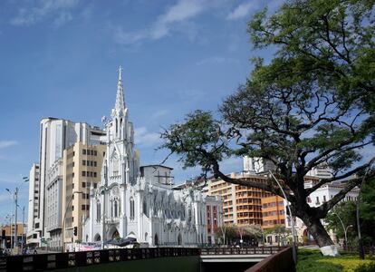 La iglesia de la Ermita en Cali (Colombia).