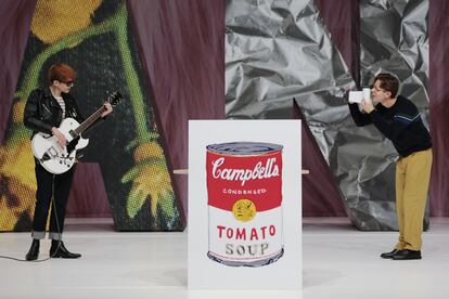 Imagen del musical de Gus Van Sant sobre Andy Warhol.