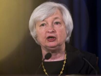 A presidenta do Federal Reserve (Fed) dos EUA, Janet Yellen.