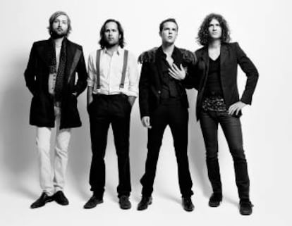 Imagen promocional de The Killers.