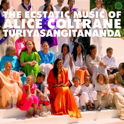 Cover of the compilation 'Turiyasangitananda: World Spirituality Classics 1' (Luaka Bop, 2017), which is made up of tracks from the cassettes Alice Coltrane recorded for believers and sympathizers.