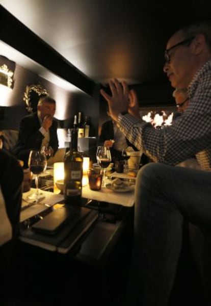 Reunión de ejecutivos y empresarios en restaurantes como el Club- A.