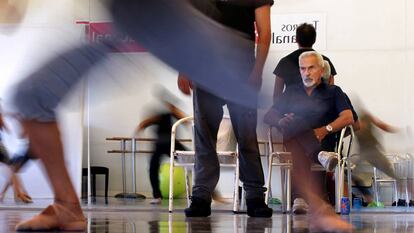 Víctor Ullate, en un ensayo en los Teatros del Canal en 2014.