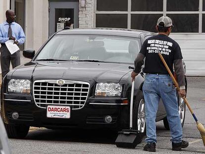 Concesionario de Chrysler en Maryland, EE UU.