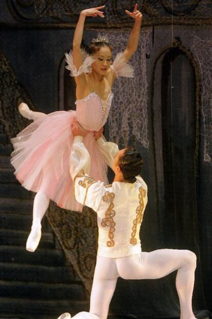 Un momento de la obra <i>La Cenicienta</i> en el teatro Compac Gran Vía.