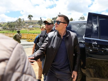 Atacado el convoy de Daniel Noboa en plena oleada de movilizaciones en Ecuador