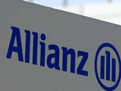 En la imagen, logo de la compañía de seguros Allianz en Unterföhring (Alemania). 