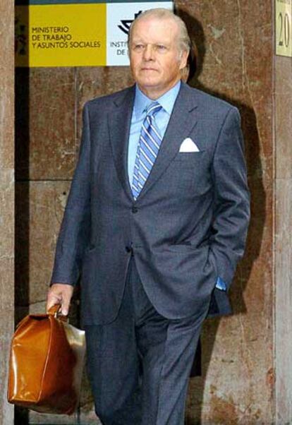 Emiulio Ybarra llegando a la Audiencia el pasado 2 de noviembre.