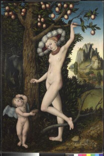 'Cupido se queja a Venus' de Lucas Cranach el Viejo.