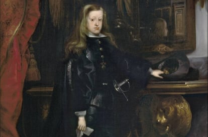 Retrato de Carlos II a los diez años, de Juan Carreño de Miranda.