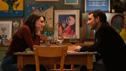 Pilar Fogliatti y Edoardo Leo, en una imagen de 'LocaMente', de Paolo Genovese.