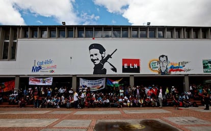 Diversas organizaciones sociales reunidas en la Universidad Nacional de Colombia, en una imagen de 2013.