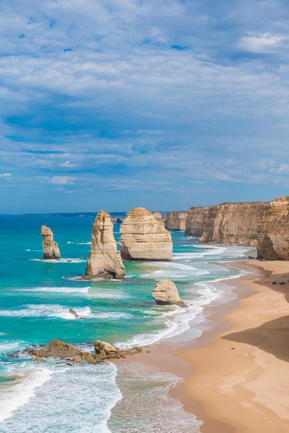 Los 12 Apstoles, una parada obligatoria en la Great Ocean Road.