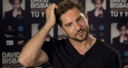 David Bisbal, este sábado en Almería antes de iniciar su gira.