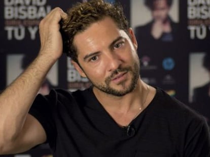 David Bisbal, este s&aacute;bado en Almer&iacute;a antes de iniciar su gira.