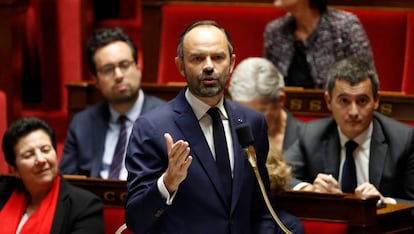 O primeiro-ministro francês Édouard Philippe.