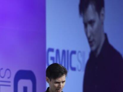 Pável Durov, fundador de la red social Vkontakte, en una conferencia en San Francisco el pasado 2 de diciembre.