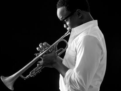 El trompetista californiano Ambrose Akinmusire.