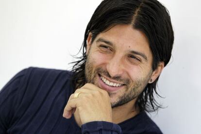 'Chori' Domínguez, durante la entrevista