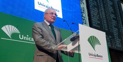 Manuel Azuaga, presidente de Unicaja