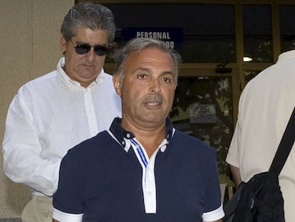 Antoni Palerm, tras declarar ayer sobre el<i> caso Palma Arena.</i>